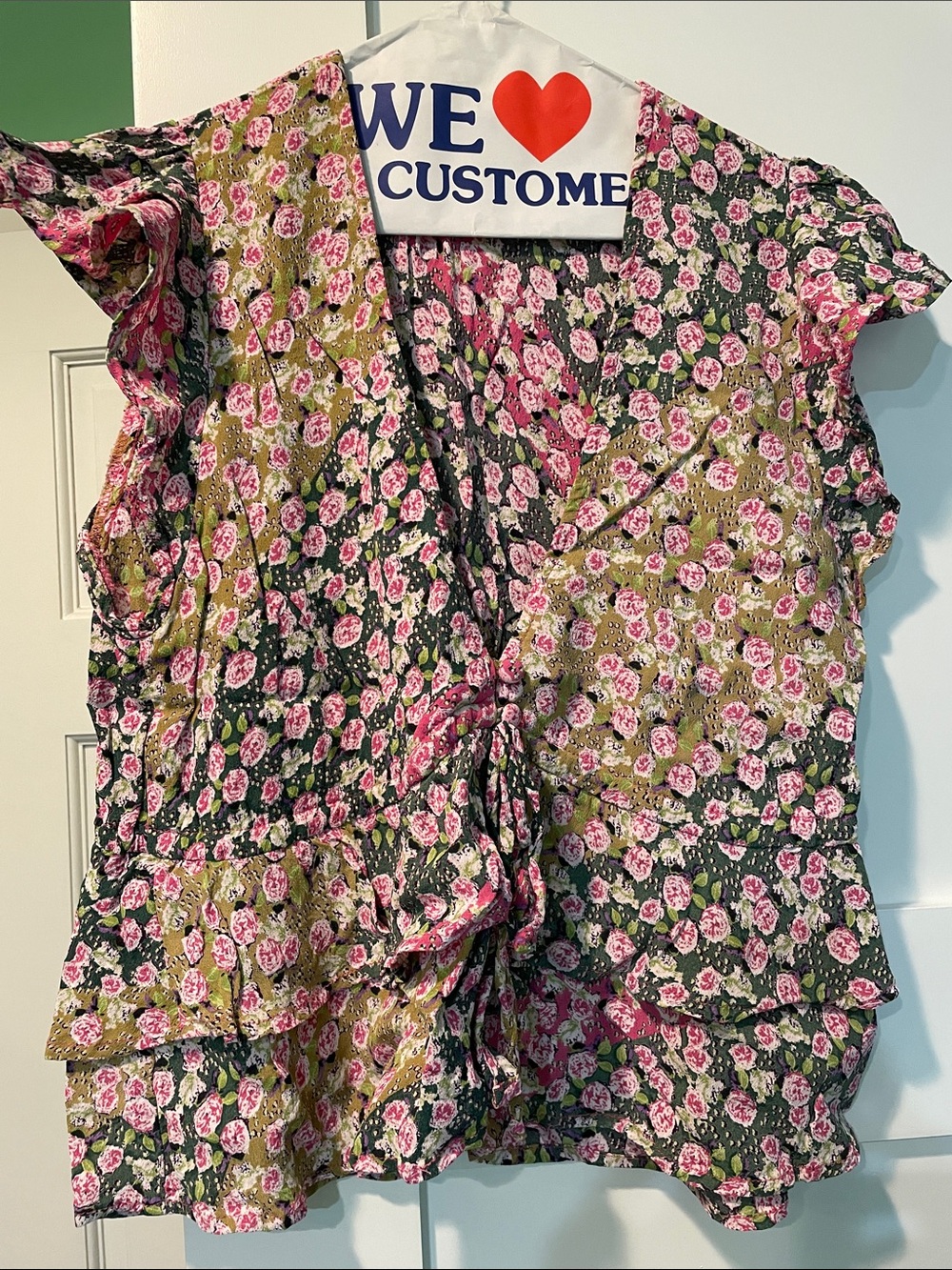 Floral Spring/Summer top